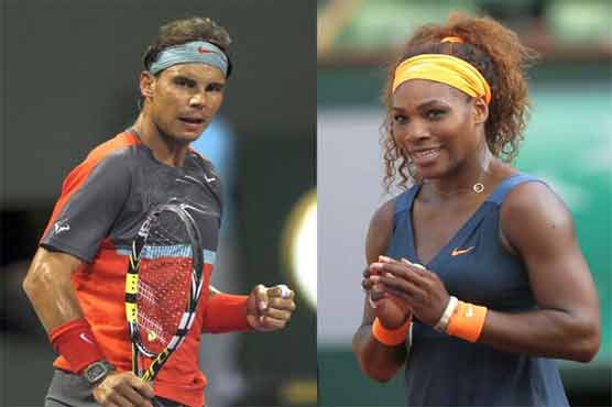 Nadal wins Miami opener, but rain sidelines Serena