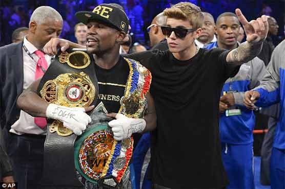 Justin Bieber set for Mayweather's ring walk