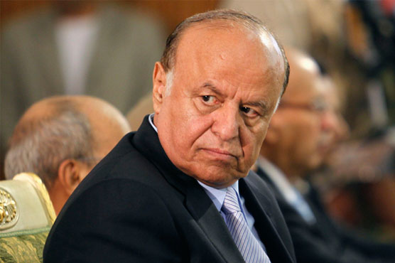 Yemen's president calls Houthi rebels 'stooges of Iran'