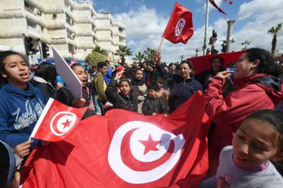 Jihadist chief killed as thousands march in Tunisia