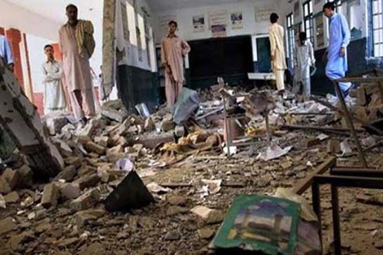 Blast destroys Govt School's building in Sohbatpur