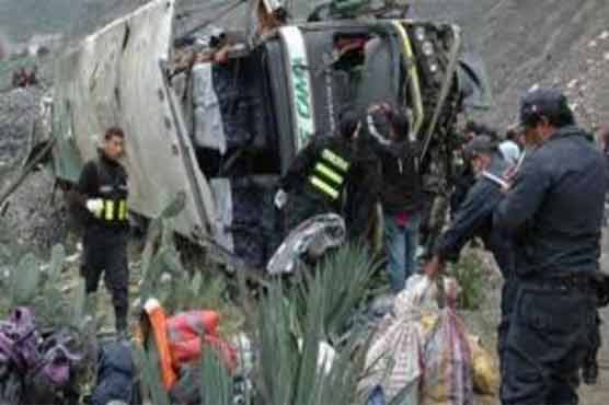 16 dead in Peru bus accident: police