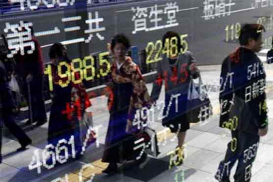 Asia shares waver in Wall Street's shadow
