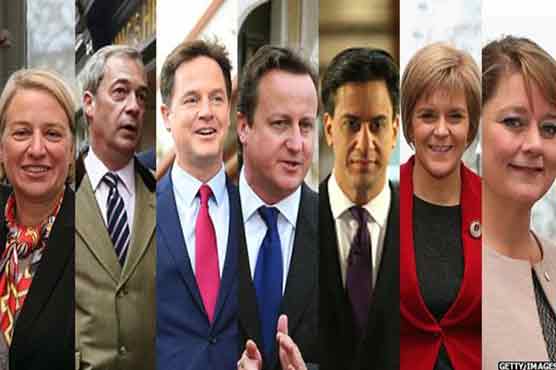 Seven party leaders in battle for Britain
