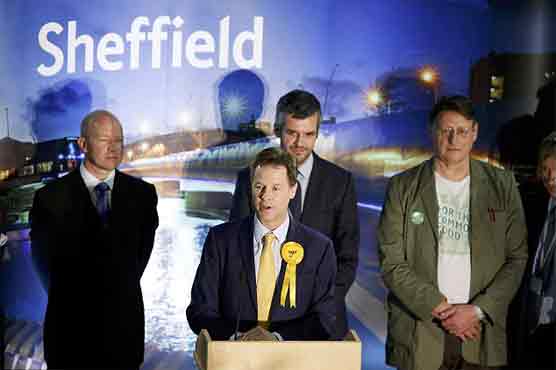 Clegg resigns as Liberal Democrat leader after UK vote plunge