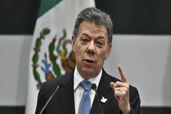 Colombian leader slams rebels over soldier's severed leg