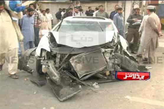 Three dead, one injured in Lahore road accidents
