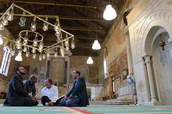 Church-cum-mosque causes controversy at Venice Biennale