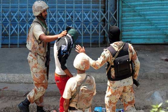 Karachi operation: Police, Rangers arrest 24 suspects, weapons recovered