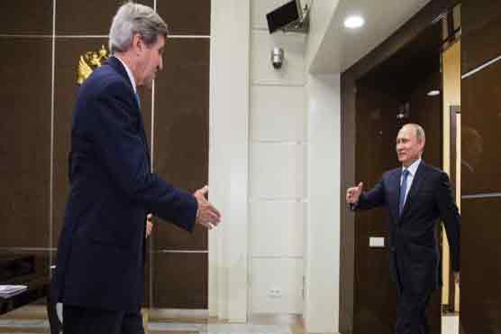 Kerry holds 'frank' talks with Putin in bid to improve ties