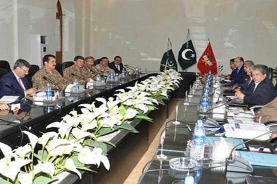 Apex committee decides to continue Karachi operation with 'increased tempo'