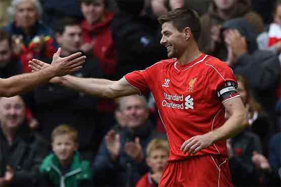 Steven Gerrard bids farewell to sanctuary of Anfield 