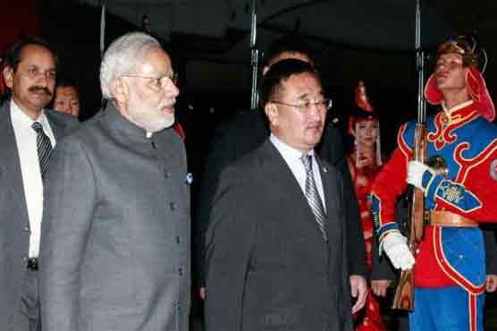 India's Modi in Mongolia seeking stronger ties in China's backyard