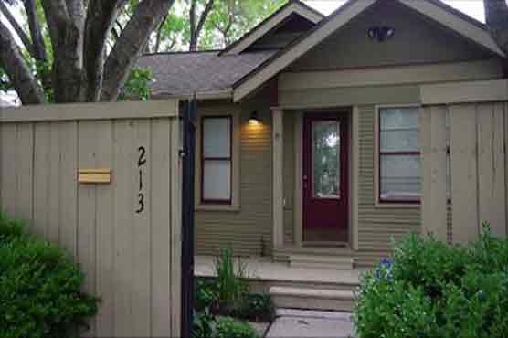 Trendy Houston area home on sale for a dollar and a few words