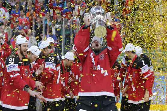 Ice hockey: Canada humble Russia to win world title