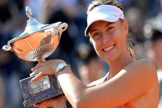 Tennis: Sharapova warms up for French with third title in Rome