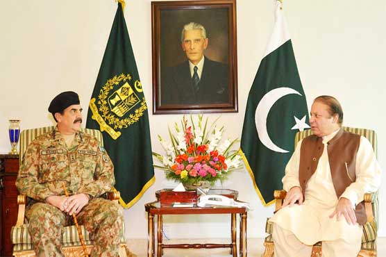 Army Chief meets PM, discusses reports on RAW's involvement in country