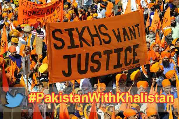 Pakistani Twitterati slam Indian propaganda by #PakistanWithKhalistan