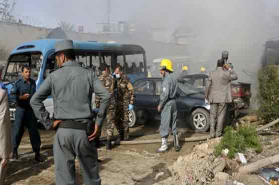 Taliban car bomber kills four, wounds dozens in Kabul