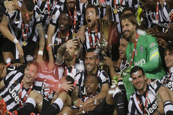 Juventus wins Italian Cup to stay on track for treble