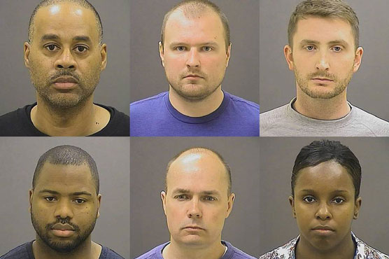 US prosecutor: 6 officers indicted in death of Baltimore man