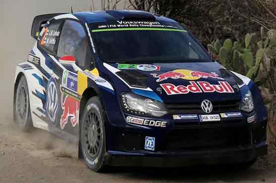 Rallying: Latvala leads after fiery day in Portugal