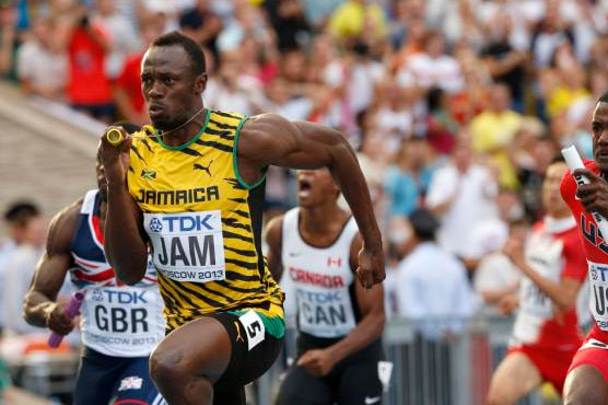 Usain Bolt getting back into shape ahead of worlds