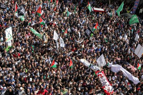 Palestinians clash with Israel soldiers at Hebron funerals