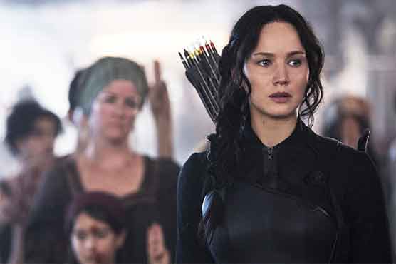 Jennifer Lawrence, rare Hollywood heroine, in last chapter of 'Hunger Games'
