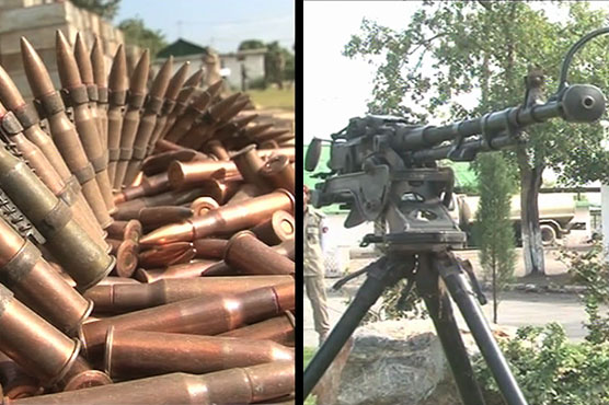 Huge cache of arms, ammunition unearthed in Khyber Agency