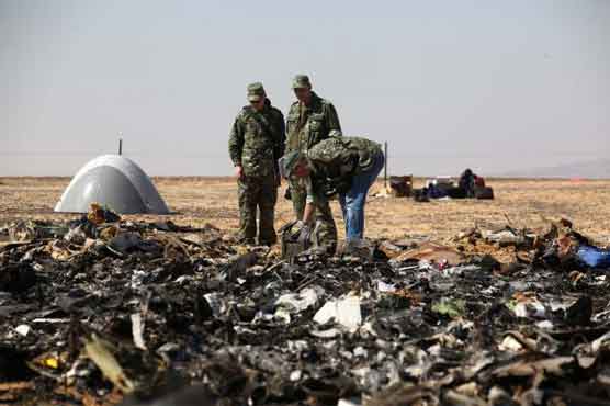 Britain says concerned Russian jet possibly downed by bomb