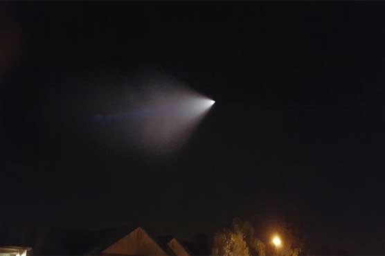 UFO off California? Streaking light was missile test, Pentagon says