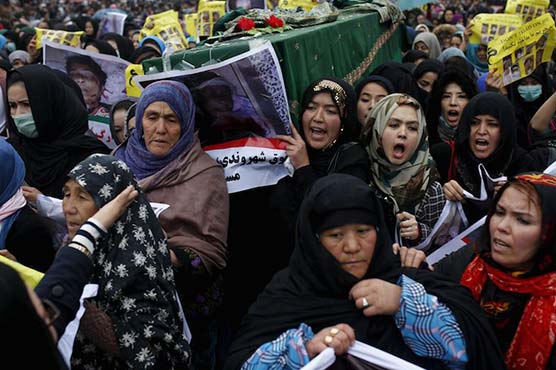Massive protest in Kabul over decapitation of Hazaras