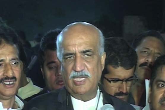 Imran lost in Punjab, has no chance of success in Sindh: Khursheed Shah