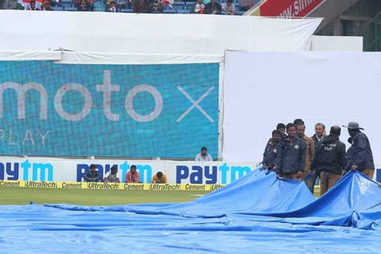 Rain delays play in India-South Africa Test