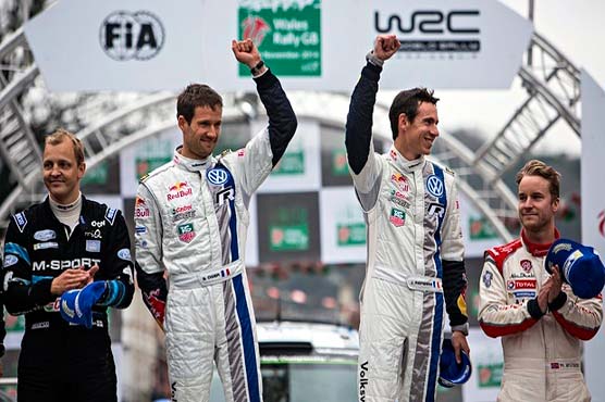 Rallying: Emotional Ogier caps season with Rally GB win