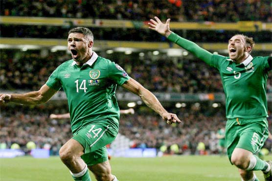 Football: Walters firers Ireland into Euro 2016