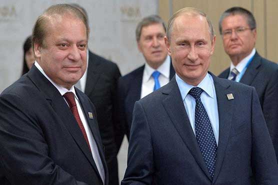 Nawaz invites Putin, offers to inaugurate Karachi-Lahore gas pipeline