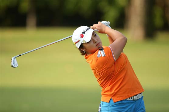 Golf: Ko's late stumbles leave Jang atop Tour Championship