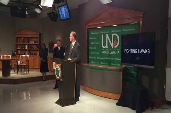 University of North Dakota adopts 'Fighting Hawks' as new nickname