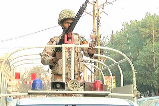 Rangers detain 20 suspects during operation in Karachi's Essa Nagri