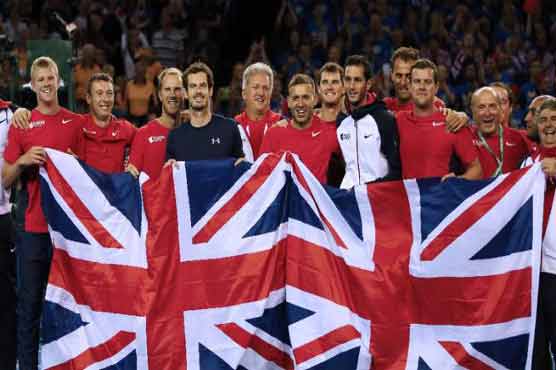 Tennis: British Davis Cup team arrive in Belgium