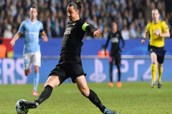 Football: PSG cruise into last 16 on Ibrahimovic's Malmo return