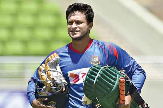 Bangladesh's Shakib banned for abusing umpire