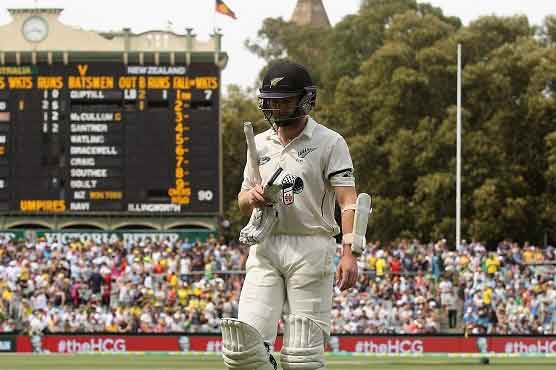 New Zealand all out for 202 in day-night Test