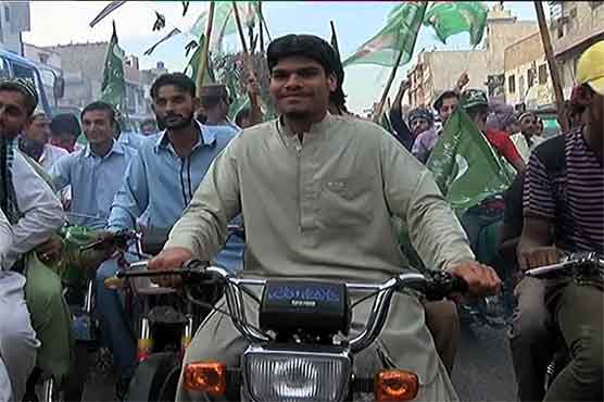 Karachi: PML-N rally, Nehal Hashmi leaves without attending