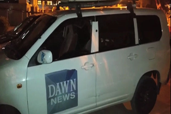 Karachi: Attackers open fire on Dawn News van, one injured