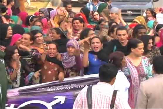 In pursuit of rights, transgender community takes to streets