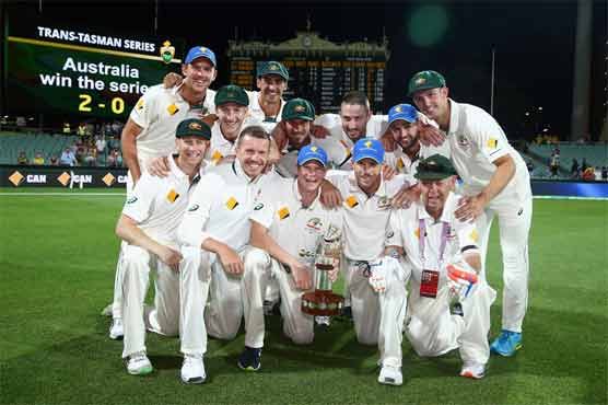 Australia win historic day-night Test in tense finish