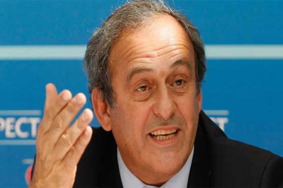 Football: English FA gives conditional backing to Platini